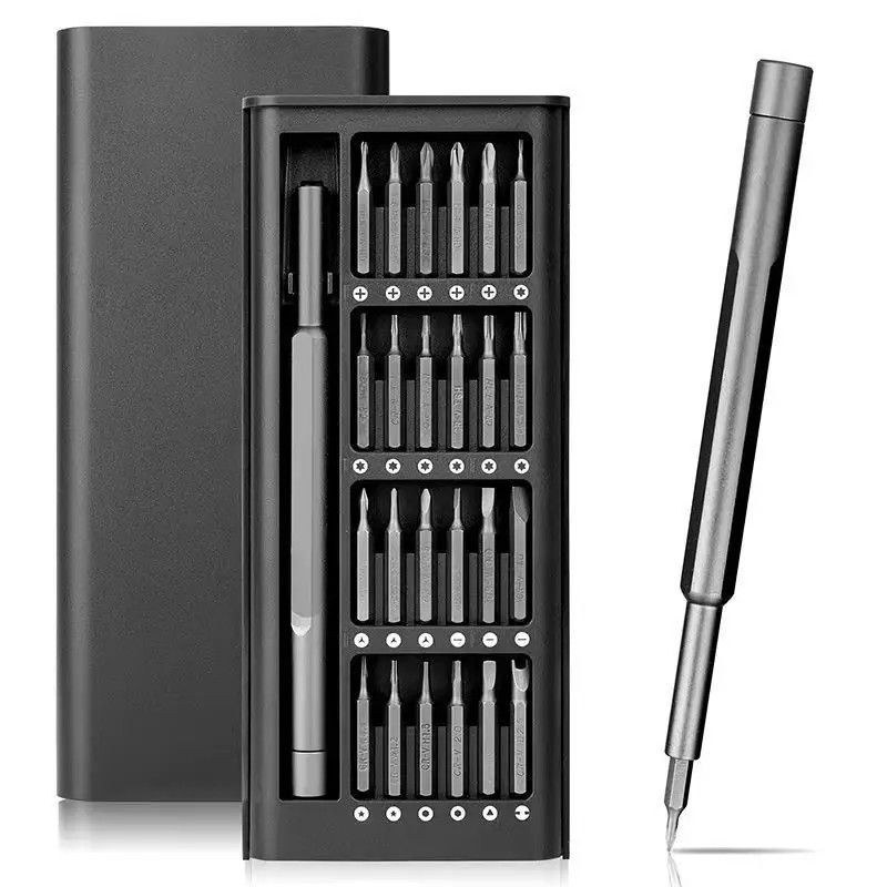  25-in-1 Mini Screwdriver Set, Flathead and Crosshead Small Screwdrivers-000935