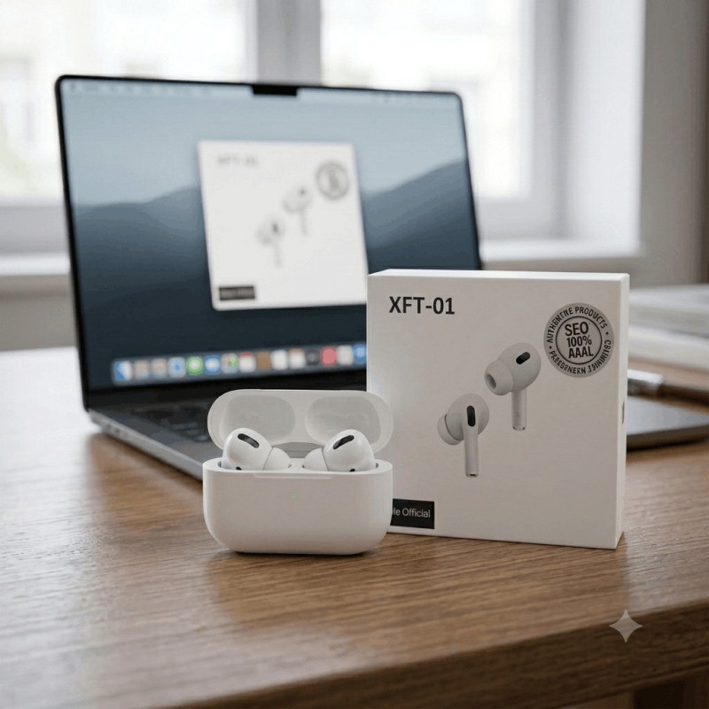  XFT-01 TWS Wireless Earbuds – Active Noise Cancellation & Secure Fit-000699