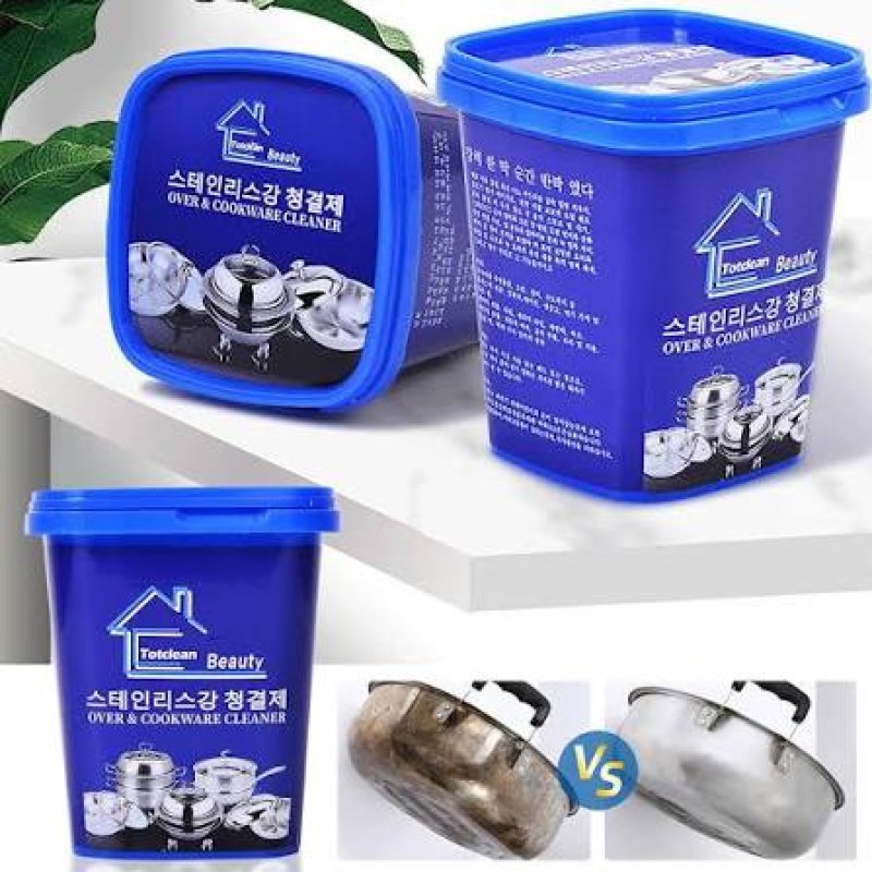 Powerful Stainless Steel Kitchen Cleaning Paste