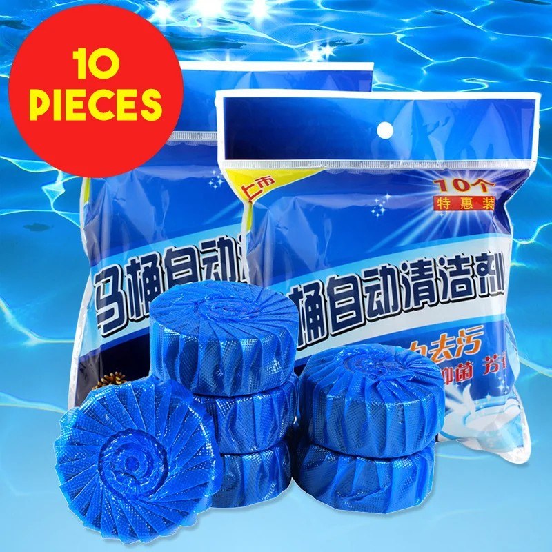 Toilet Sparkle 10-Pack: Unleash the Ultimate Cleaning Power for a Spotless, Germ-Free Bathroom Experience-000784