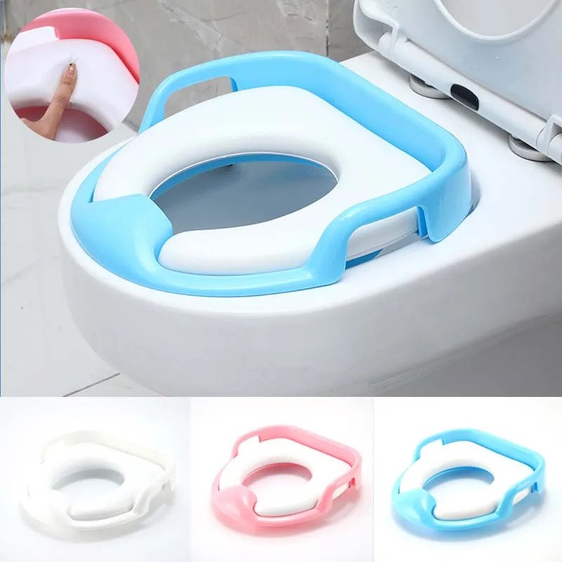 Baby Potty Seat Kids Toilet Seat Soft Anti Slip Toddler Toilet Training Mat Children Urinal Cushion Children Pot Chair Pad-000897