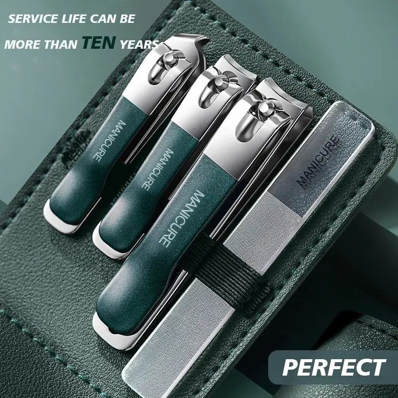  4Pcs Portable Manicure nail clipper set - 000762